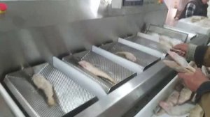 Точный вес замороженная рыба упаковка в готовый пакет