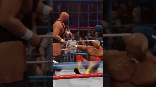 WrestleMania 2: Hulk Hogan vs King Kong Bundy Steel Cage Match #WWE