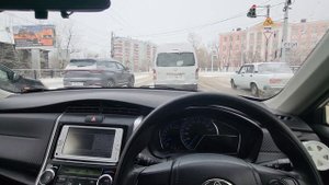 Расход топлива Fielder hybrid  по городу   зимой