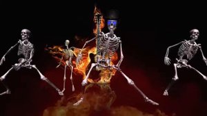 Spooky Scary Skeletons (REMIX). Skeleton Dance