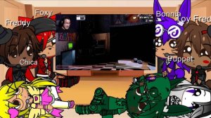 Fnaf Reacts To Markiplier