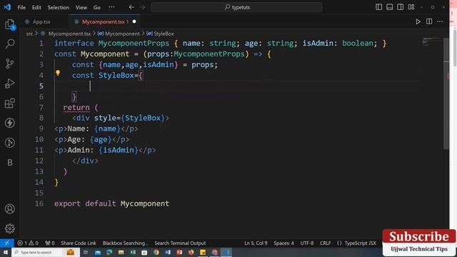 React JS Tutorial - Basic to Advance  ? Pass  an Object as props to a component in React