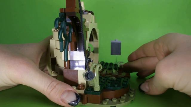 Конструктор LEGO Star Wars Хижина Йоды #75208. Обзор. смотреть онлайн