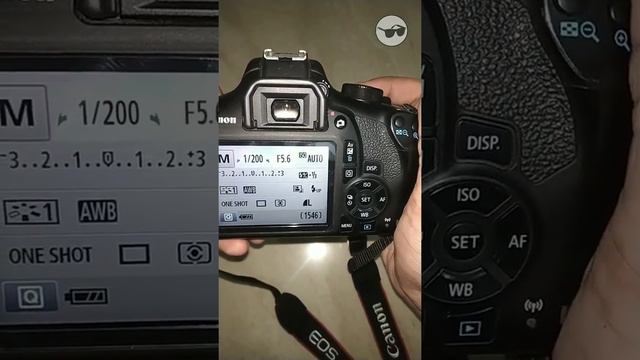 Canon 1300d Manual mode ??