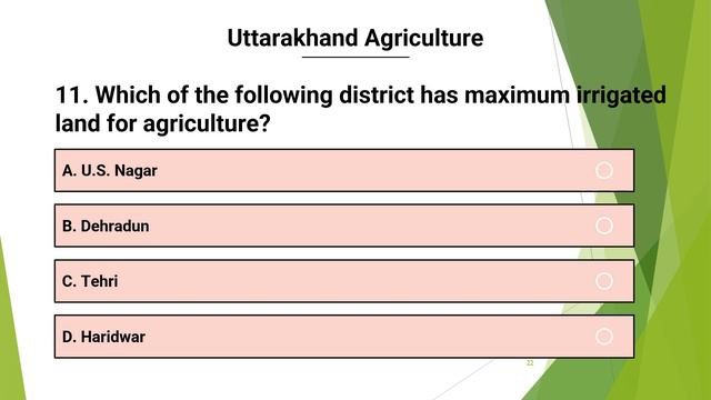 Uttarakhand agriculture | agriculture for uttarakhand