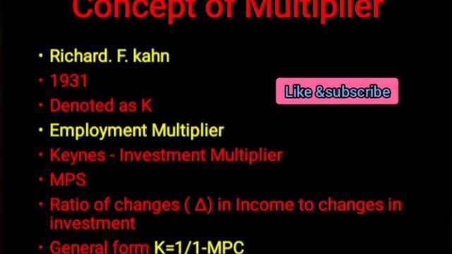 Multiplier and Accelerator UGC NET ECONOMICS смотреть онлайн