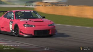 Gran Turismo 7 S-3 License test with Nissan Silvia spec-R Aero S15 Touring Car