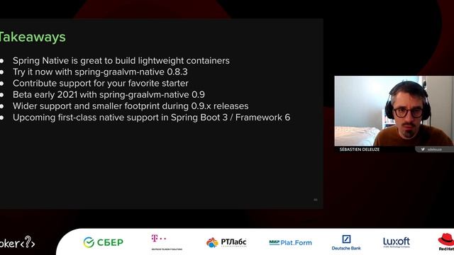 Sébastien Deleuze — The path towards Spring Boot native applications смотреть онлайн