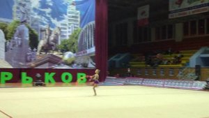 Валерия Прихожденко (2003 г.р.) Обруч. Художественная гимнастика