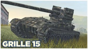 World of Tanks # BLITZ # Grille 15 нагибает.