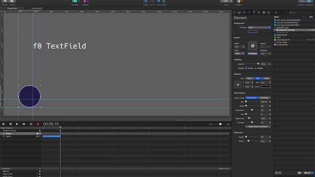 Easy way to create HTML Templates for CasparCG With Tumult HYPE.