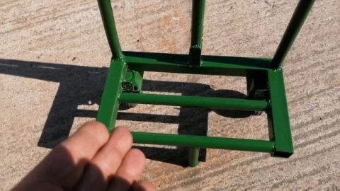 Самодельная транспортировочная тележка .#своимируками