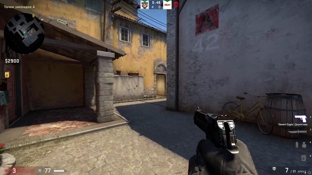 Режим напарники CS:GO. Учусь играть с кибер-котлетой смотреть онлайн