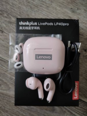 Lenovo LivePods 40pro (розовые)