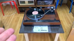 THORENS TD 521 Тест на работоспособность
