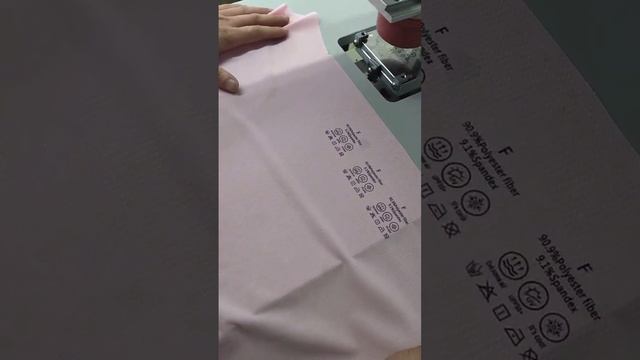 Tagless Label Printing Machine, clothing care label printer