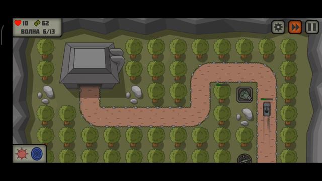 Прохождение игры на Android --   Tactical War  -- 1-я миссияуровень