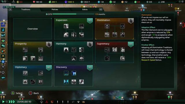 STELLARIS Console LARGE MAP PLAY-THROUGH PART 7 xbox one X смотреть онлайн