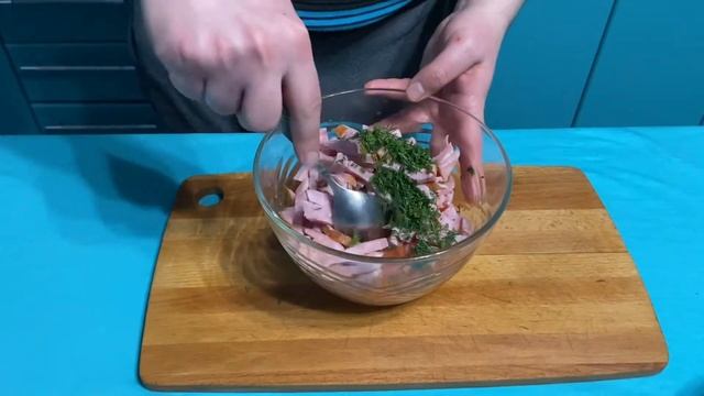 Блины с Ветчиной Сыром и Помидорами. Быстрый рецепт!!!