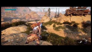 Horizon Zero Dawn ➤ Охотничьи угодья Нора ➤ Испытание "Брёвна"