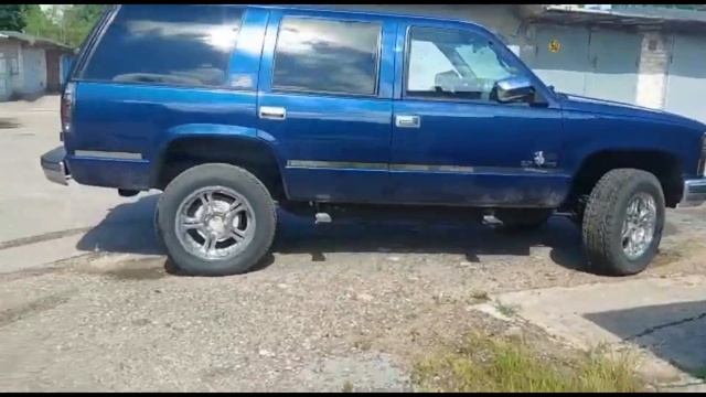 1998 Шевроле Тахо. Глушитель Flowmaster Super 50 и выхлоп из нержавеющей стали. смотреть онлайн