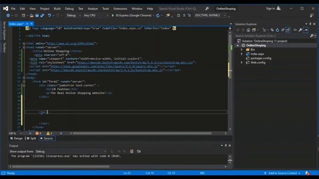 ASP .NET C# Website - #1 | Online shopping Website | Asp.Net c# | SQL Server | Mini Project in Hind