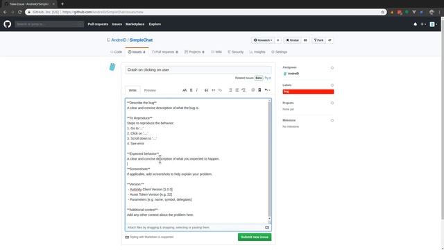 How To Report Bugs In Github
