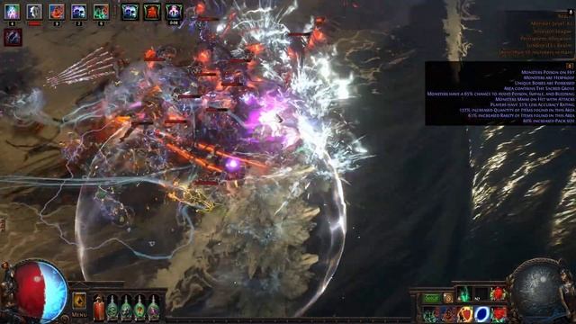 1000 DIVINES ??? EATER VS EXARCH FEATURING OSHABI - Path of Exile 3.22 Trial of the Ancestors смотреть онлайн