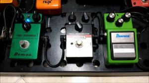 Tube Screamer DemonFX Vs Tube Screamer Ibanez TS9