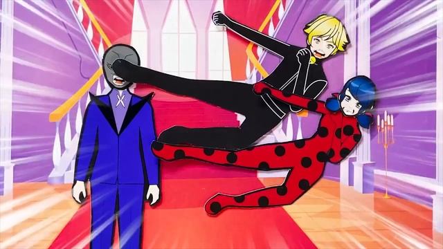[?paper diy?] R.I.P Ladybug & Cat noir funny story - Miraculous story смотреть онлайн