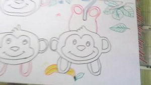 How to draw a Monkey for kids. Step by step. Малюємо мавпочку крок за кроком. Рисуем мартышку легко