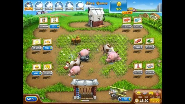 Farm Frenzy 2 Last award (2 awards full warehouse, all awards) Веселая ферма 2 Последняя награда смотреть онлайн