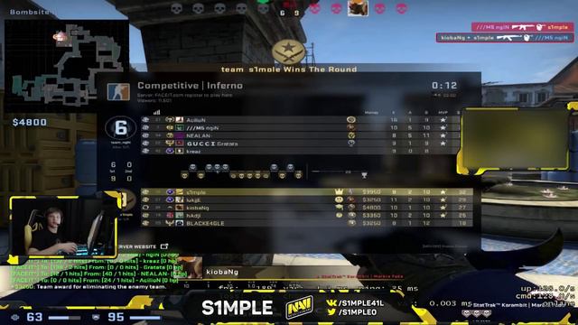 СИМПЛ ВЕРНУЛСЯ ИЗ ГЕРМАНИИ И РАЗДАЕТ НА FPL // S1MPLE ДЕЛАЕТ ЭЙС C AWP
