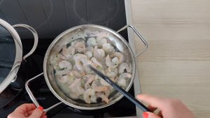 Креветки в сливочно-чесночном соусе. Невероятно вкусно *