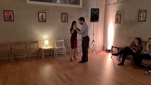 TANGO BASICS : Ocho Cortado, First Intro + Combination with Ochos