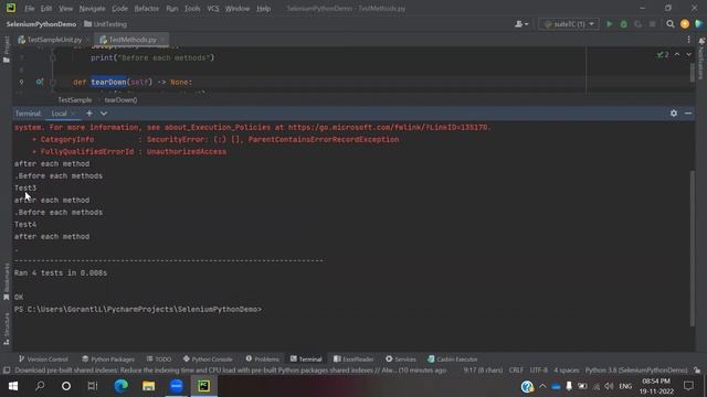 Python With Selenium Part 36: Python UnitTest Framework Method