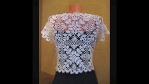 Подборка вязаных летних жакетов крючком - A selection of crocheted summer jackets