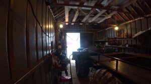 Зимние хлопоты. Установил подтопочный лист