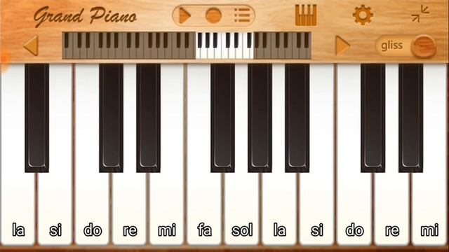 Создал свой вариант Евиной польки и сыграл его на телефонном пианино!!! смотреть онлайн