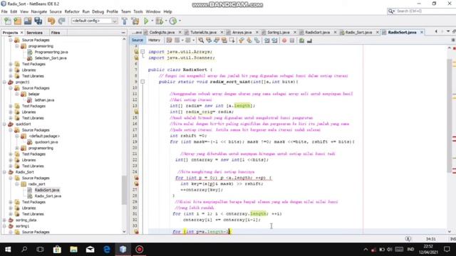 Tutorial membuat algoritma Radix Sort смотреть онлайн