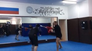 Конец рабочей недели , Мурад Халидов тренировка по боксу в СКС Кутузовский