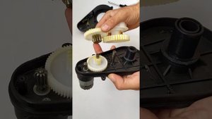 Усиленный мотор редуктор для детского элетромобиля