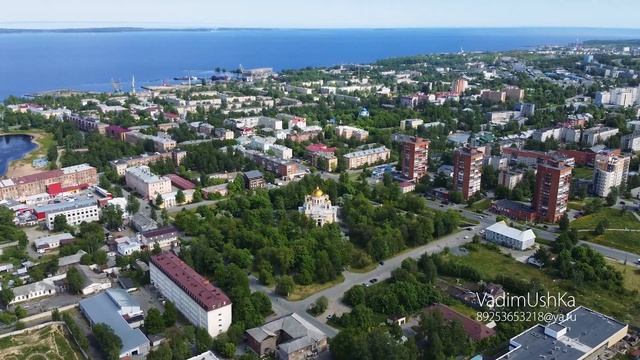 АЭРОСЪЁМКА ? ПЕТРОЗАВОДСК / AERIAL FOOTAGE ? PETROZAVODSK смотреть онлайн