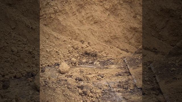 Как закопать траншеи чтобы она не просела
