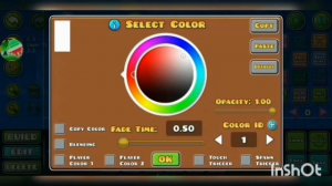как поменять цвет блока во время игры в geometry dash