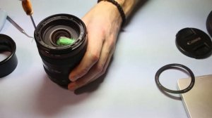 ремонт объектива canon 24-105 f4\repair of camera lens canon 24-105 f4