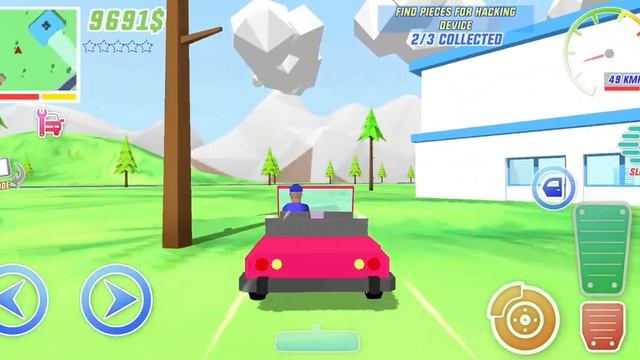 Dude Theft Wars: Open World | HOW TO FIND PIECES FOR HACKING DEVICE | #367 - Android GamePlay FHD