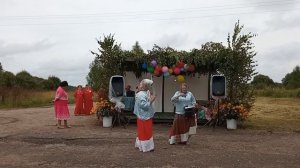 Начало праздника деревни в Лужках