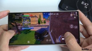 Samsung Galaxy S24 Ultra Fortnite Gaming test | Snapdragon 8 Gen 3, 120Hz Display