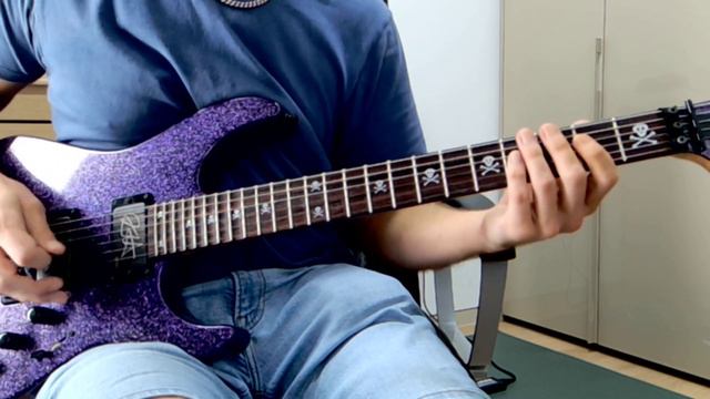 Davidian guitar lesson (Machine Head) - full rhythm in 3 minutes смотреть онлайн